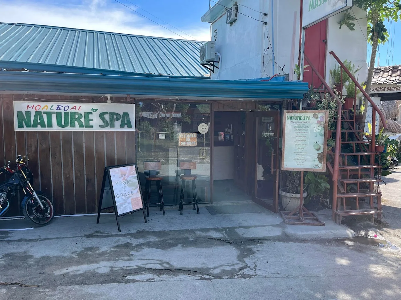 Nature Spa Moalboal entrance in Panagsama